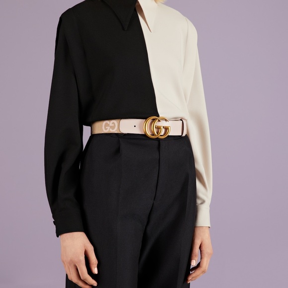 NWT GUCCI GG MARMONT JUMBO GG BELT SIZE 85 main image 8